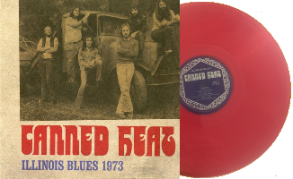 Canned Heat - 2015 Illinois Blues 1973 - Red Translucent vinyl LP  - 140 kr.